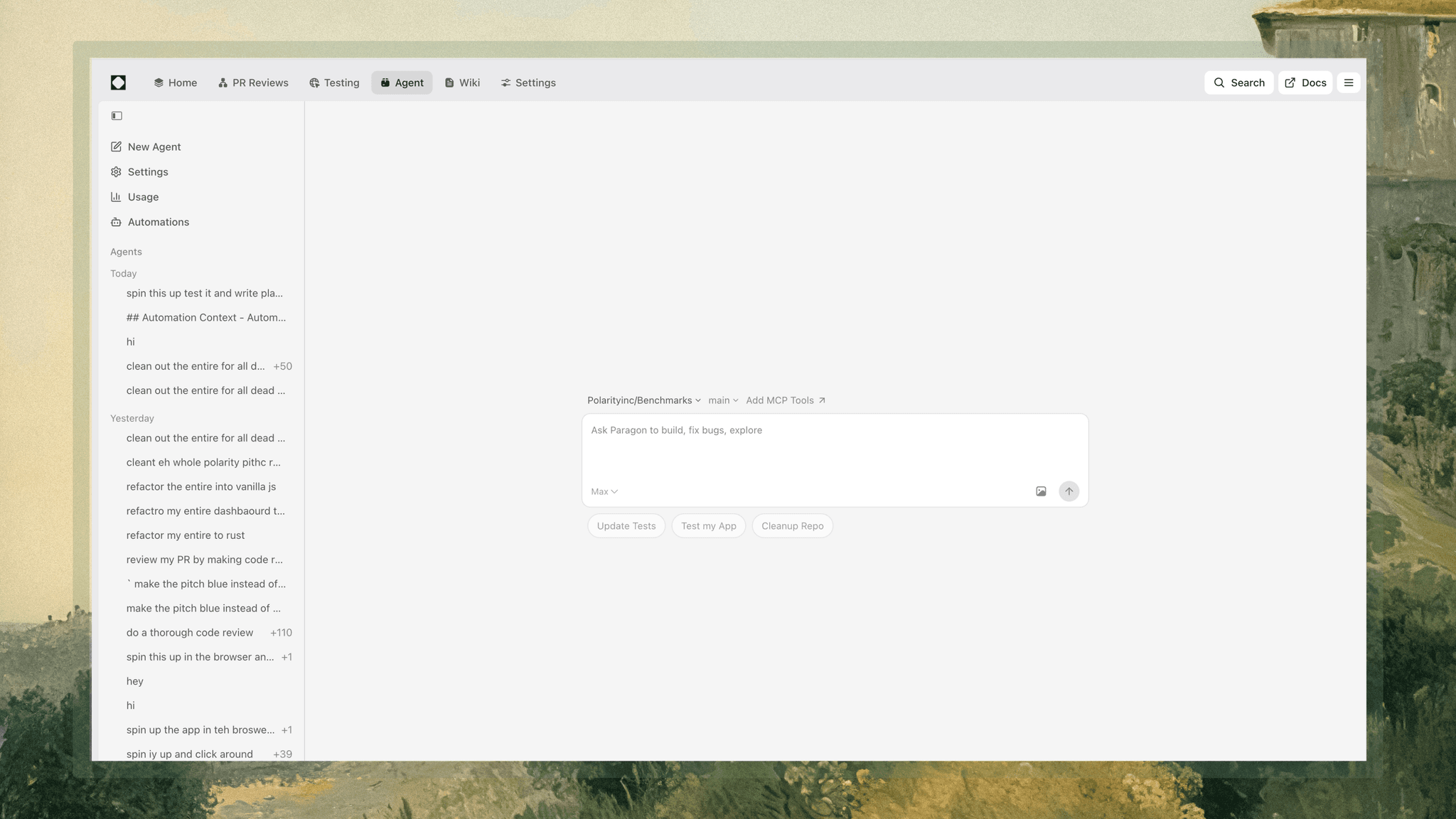 Paragon Dashboard